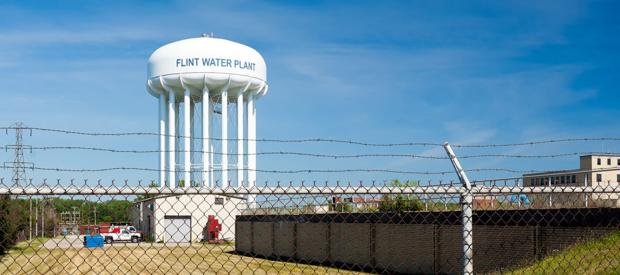 Flint Water Plant. Photo by George Thomas on Flickr.
