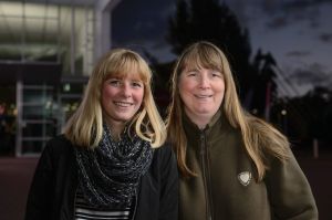 Emily, and Jeanette Barker, of Womboyne. 