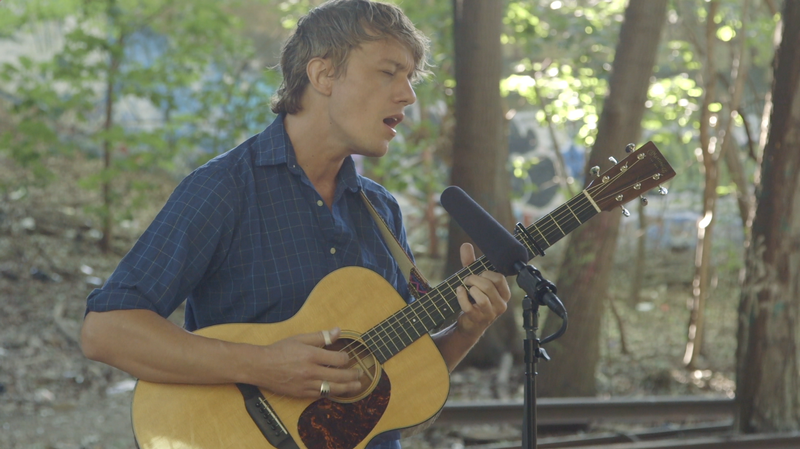 Watch Steve Gunn Play On An Abandoned Railroad Track