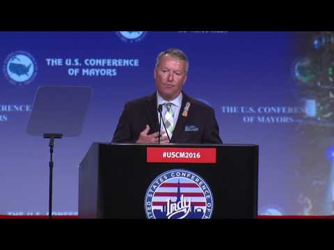 FULL: Orlando Mayor Buddy Dyer speaks at Indianapolis Mayor Conference