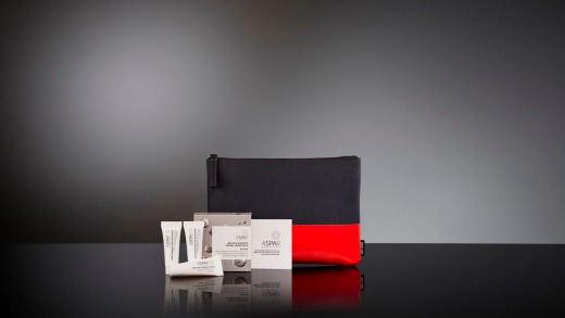 Jack Spade amenities kit.