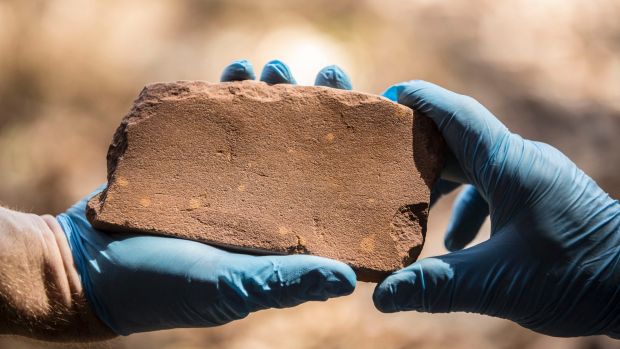 The discovery of this axe-head grindstone inside the Kakadu National Park has rewritten the history of Australia.