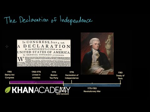 The Declaration of Independence