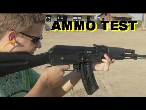 AK47  .22 Caliber Ammo Rapid Fire Test (GSG)  ATA