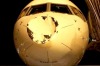 This image, tweeted by NBA player Steven Adams, shows the damaged 757's nose.