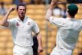 Upping the ante: Australia's Josh Hazlewood has turned up the heat on England's senior batsmen ahead of the Ashes series. 