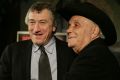 Robert DeNiro and LaMotta at a 25th anniversary screening of Raging Bull in 2005.