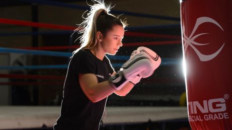 Commonwealth Games hopeful Skye Nicolson at the AIS.