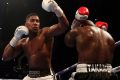 Britain's best: Anthony Joshua successfully defends his heavyweight titles in Cardiff.