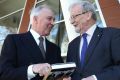 Former Prime Minister Paul Keating and former foreign minister Gareth Evans, pictured together in August, have much to ...