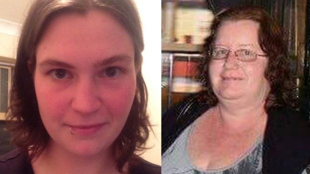 Jemma Lilley, left, and Trudi Lenon blamed each other for Aaron Pajich's death.