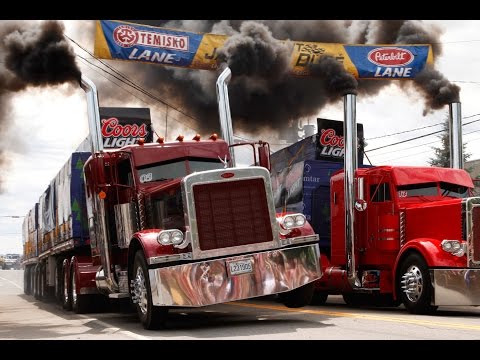 Peterbilt 379 maximum Acceleration!!!