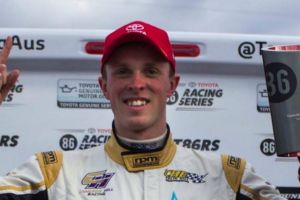 Cameron Hill will head to New Zealand in the Toyota 86 series.