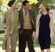 Mutual attraction: (from left) Rebecca Hall as Elizabeth Marston, Luke Evans as William Marston and Bella Heathcote as ...