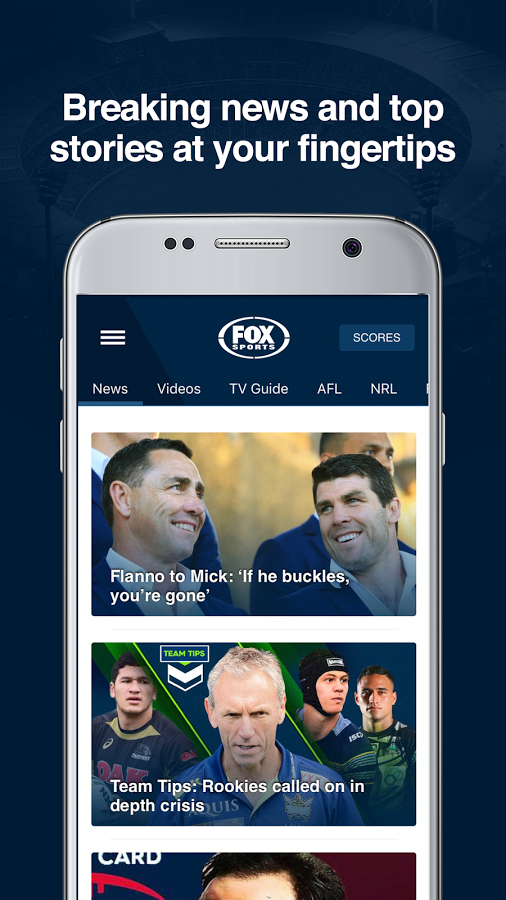   Fox Sports - AFL, NRL & Sports - στιγμιότυπο οθόνης 