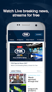  Fox Sports - AFL, NRL & Sports– miniatyr av skärmdump  