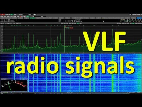 VLF Radio Signals received in Macedonia