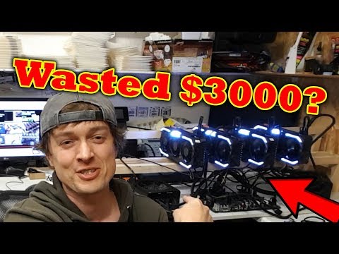 Noob Tries to build a Bitcoin Mining Rig - £2200 down the pan??