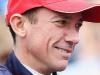 MELBOURNE, AUSTRALIA - NOVEMBER 07:  Jockey Frankie Dettori (L) shares a joke with Stephen Baster and Craig Williams (R) before race 7 the Emirates Melbourne Cup during Melbourne Cup Day at Flemington Racecourse on November 7, 2017 in Melbourne, Australia.  (Photo by Michael Dodge/Getty Images)