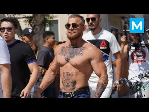 Conor McGregor Ready for Heavyweight Division (Prank) | Muscle Madness