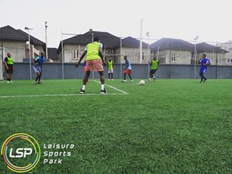 'To all the Football Players out there, come have some fun @Leisure_Sports_Park best Football Turf in Town. We have Slot Booking and Pay and Play available all week. 

Pay & Play Schedule 
Wednesday : 6-8pm
Friday : 9-11pm
Saturday :  7am-11am

Leisure Sports Park 
39 Kusenla Rd, 
(4th RoundAbout)
Chisco bus stop 
Ikate Elegushi, 
Lekki.

https://goo.gl/maps/oqaPVDzKR1x

For Slot Availability & Pricing, DM 📥or Call us on 0814 000 0208.

⚽️ ⚽️ ⚽️ ⚽️ ⚽️ ⚽️ ⚽️ ⚽️ ⚽️ ⚽️ ⚽️ ⚽️ 
#Soccer #run #running #runner #athlete #athletes #athletic #sport #sports #sled #leisuresportspark #VolleyBall #quads #football #quadriceps #basketball #tennis #backworkout #back #backday #chest #pingpong #chestworkout #traps #basketball  #lagos #shoulders #pecs #shreds #lsp'