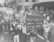 Women Against Pit Closures, Barnsley Rally