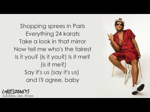 Bruno Mars  - That's What I Like ( Lyrics  )