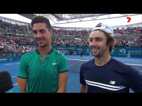 2017 Brisbane International Semi Final Kokkinakis/Thompson Vs Nestor/Roger-Vasselin