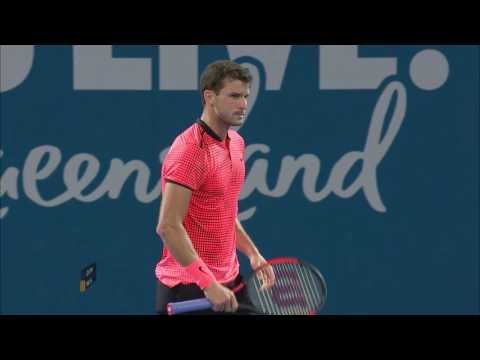 Dimitrov v Nishikori Match Highlights (Final) | Brisbane International 2017