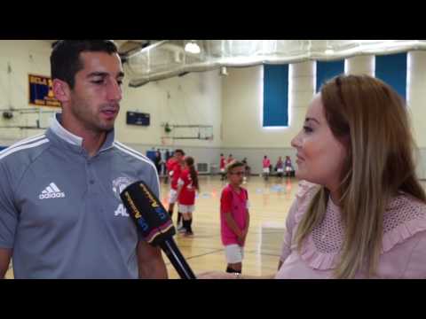 HENRIKH MKHITARYAN IN US USARMENIA EXCLUSIVE