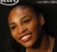 Serena Williams with the 2017 Australian Open trophy.