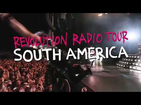 Green Day - Revolution Radio Tour South America / Mexico City 2017