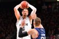 Making an impact: Melbourne United veteran David Andersen had 13 points, seven rebounds and two blocks against Adelaide.