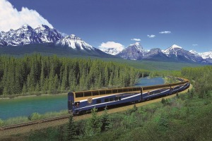 The Rocky Mountaineer offers stunning scenery and sumptuous dining for passengers.