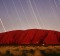 SELECTED FOR WEBSITE ULURU : 990419 : SMH TRAVEL : Pix by QUENTIN JONES :....5 hour time-exposure of Uluru (Ayres Rock)...