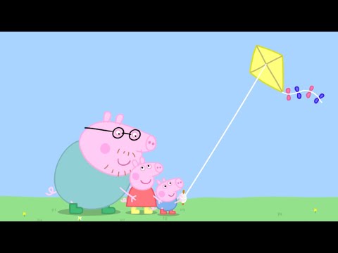 Peppa Pig Episodes - Flying A Kite (full episode) - Cartoons for Children