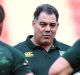 Circumspect: Coach Mal Meninga wants nothing to do with a proposed Wallabies-Kangaroos clash.