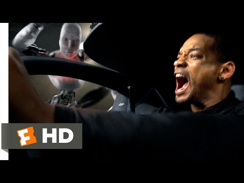 I, Robot (3/5) Movie CLIP - Freeway Ambush (2004) HD