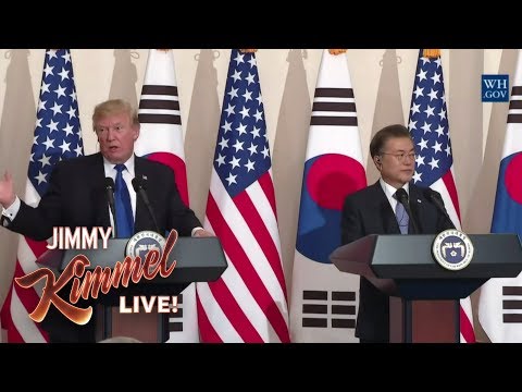 Donald Trump Drunk in South Korea