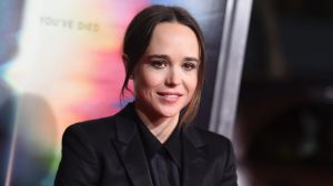 Ellen Page arrives at the world premiere of "Flatliners" at The Theatre at Ace Hotel.