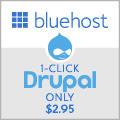 Be Drupal Blue with Blue Host