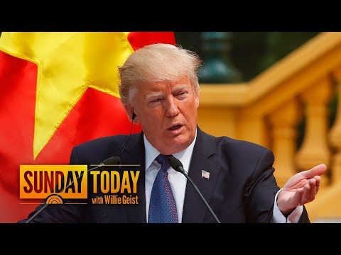 President Trump Taunts Kim Jong Un: ‘I Would NEVER Call Him 'Short And Fat'’ | Sunday TODAY