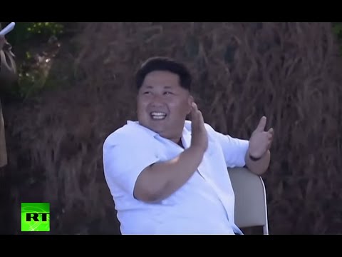 Laughing, Clapping & Smoking: Kim Jong Un sure does enjoy his rocket launches