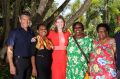 Torres Strait Regional Council CEO Bruce Ranga, Candidate for Cook Cynthia Lui, Ministerial Champion for the Torres ...