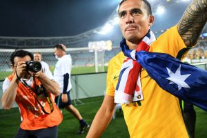 Future uncertain: Tim Cahill may quit the A-League to boost World Cup hopes.