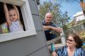 Lynette Honeysett with her son Joel and granddaughter Sophia: parenting has changed over time. 