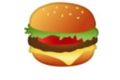 Google's burger emoji