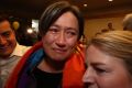 Senator Penny Wong after the result in the same sex marriage survey at Parliament House.
