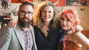 Anthony Cribbes, Sarah Dobson and Dee Brinsmead are the founders of The Altar Electric.