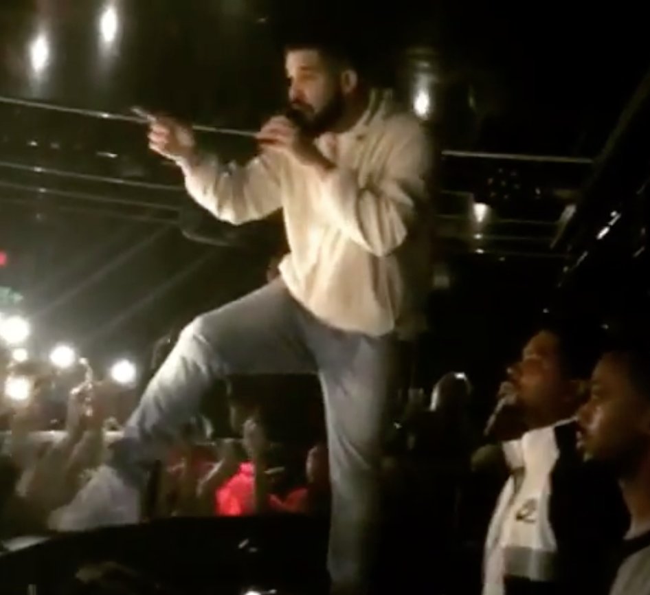 Drake calls out audience groper in the middle of his set